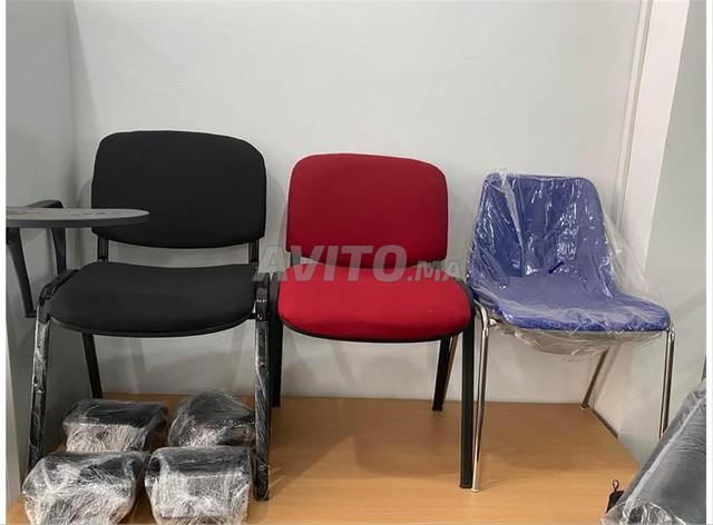 mobilier scolaire et chaises semi métallique   - 2
