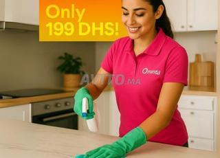 Service de Nettoyage à domicile 199Dhs