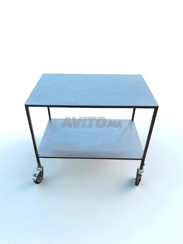 Table de travail servante inox restauration 