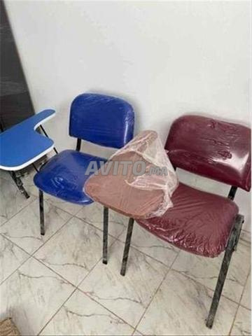 chaises écritoire  bois/pvc كراسي المدرسة