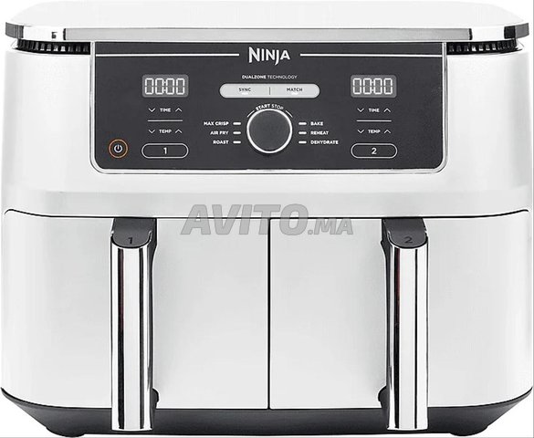 Friteuse sans huile Ninja Foodi DualZone Blanche 