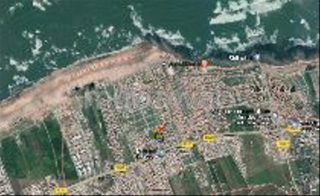 Terrain titré 237m² R3 à Garden Beach Sidi Rahal