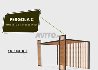  Pergola C – Élégance et Nature