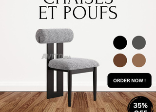 Chaise MARY – Lignes Modernes & Style Unique