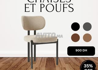  Chaise design MINIMAL – Confort & Élégance