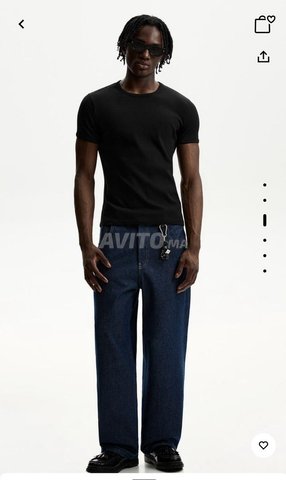 T shirt Bershka Homme