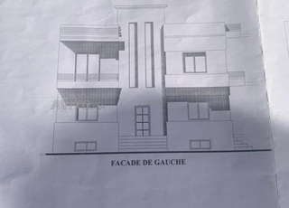 villa semi fini à vendre