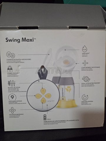 tire-lait medela swing maxi double pompage