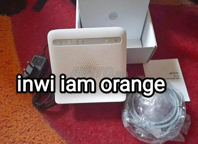 Routeur wifi 4G inwi zte mf253v débloquer 
