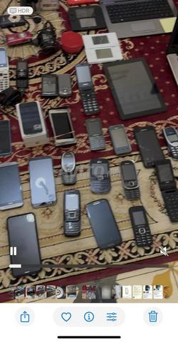 Lot de téléphone portable et ordinateur 