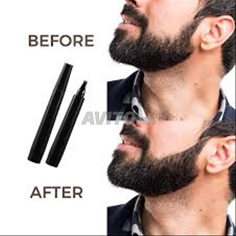 Stylo à barbe Crayon et brosse pour remplissage