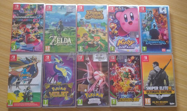 jeux Nintendo Switch 