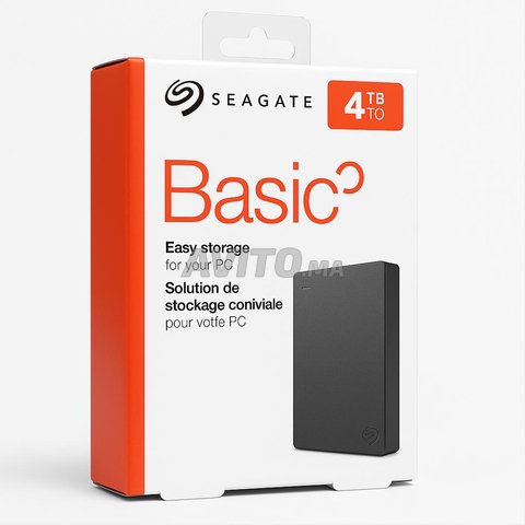 Disque Dur Externe Seagate Basic – 4 To