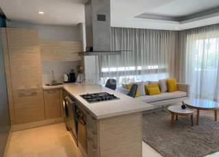 APPARTEMENT MEUBLÉ AU REZ DE CHAUSSÉ À AIN DIAB 