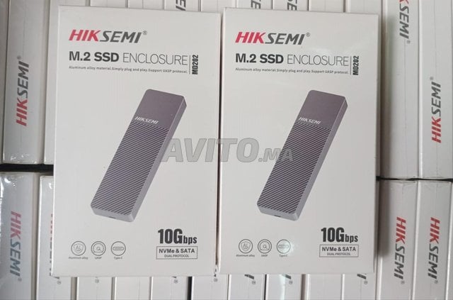 Boîtier M.2 NVMe USB Hikvision Portable original