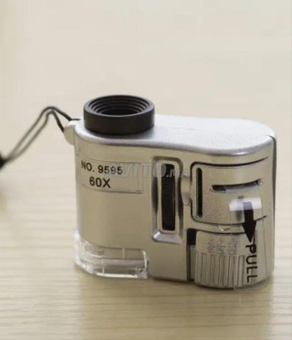 Mini Loupe ×60 Led et UV