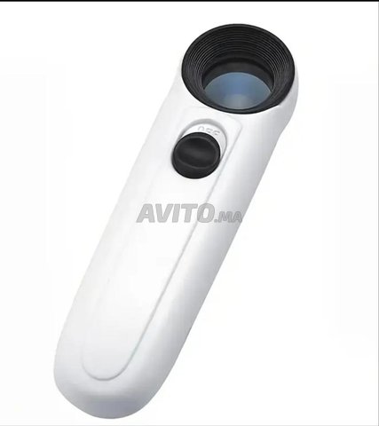 Loupe à deux lumières ×40