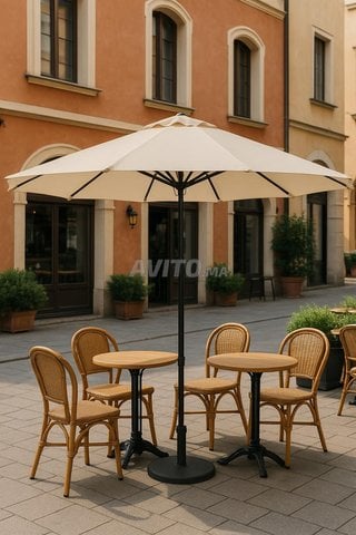 Parasol beige – 1,70 m – État neuf