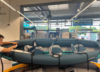 kayak trois personnes