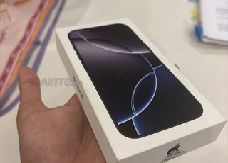 iPhone 16 Pro Black - Neuf scellé et boîtier SIM