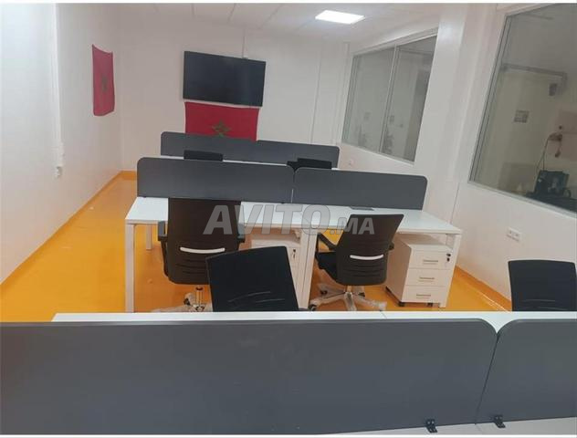  مكتب متعدد الاماكنBureau ergonomique multipostes