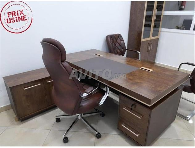 bureau avec retour et caisson 