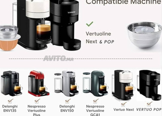 Capsule café rechargeable Nespresso NEXT et pop☕