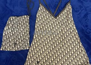 maillot de bain Dior Original avec sa pochette 