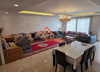 Appartement meublé à louer sur Hay Riad Prestigia