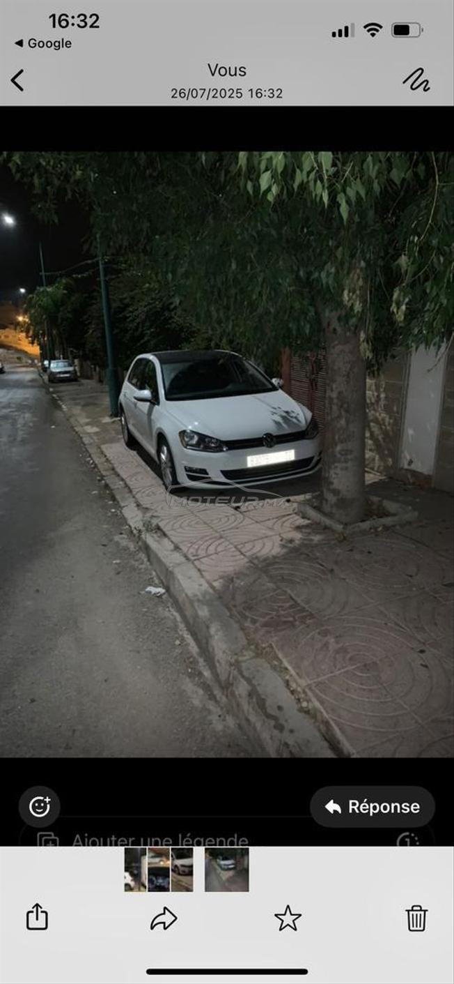 Volkswagen Golf 7 Diesel Automatique 2017 à Meknès