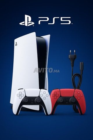 ‏PS5 Standard Edition مع 2 Manette مع شاحن لاسلكي