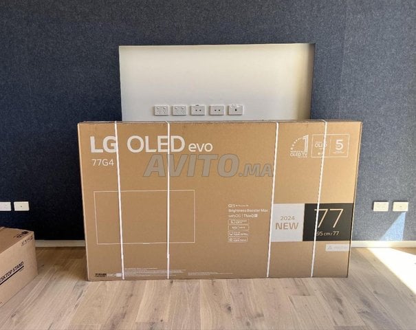 Smart TV LG OLED evo AI G4 4K, 77 pouces