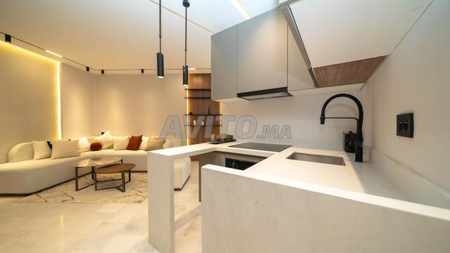 Studio témoin meublé à vendre 46 m² à Casablanca