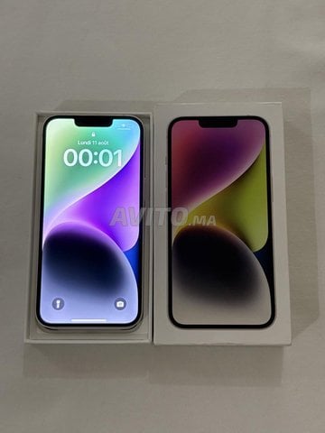 Iphone 14 normal 128go en très bon état 