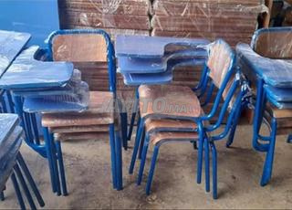 CHAISE SEMI MÉTALLIQUE TAILLE ADULTE GUELMIM