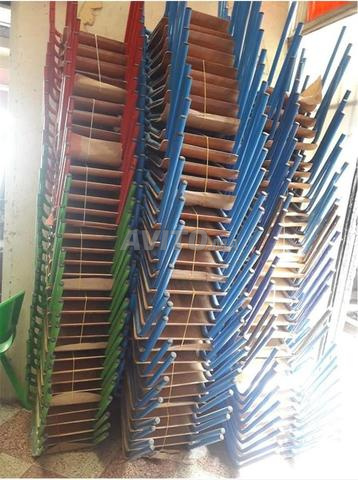 TABLE SCOLAIRE / CHAISE DE TABLE / TABLEAUX ZZ A 