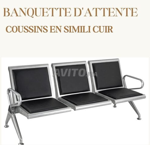 les banquette en similicuire avec 2 et 3 place