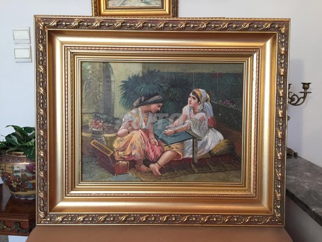 Tableau peinture orientaliste sur toile 