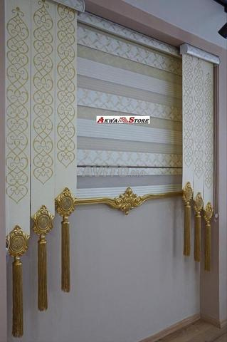 تخفيييض ناري على ستائر الصالون الفاخرة غير بـ 280