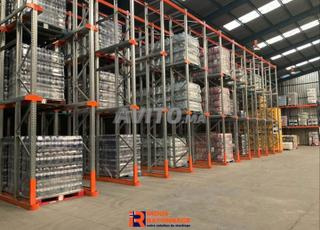 Rayonnage lourd pour stock des palettes 