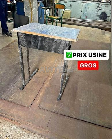 TABLE SCOLAIRE avec chaise iso 