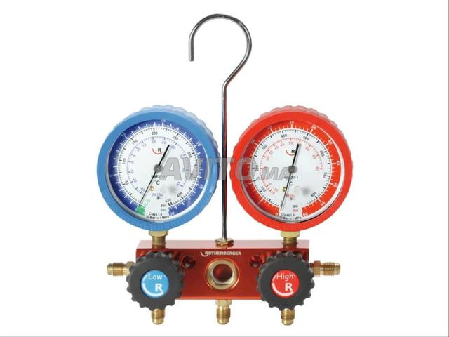 manifold de service à 2 voies standard pour fluide