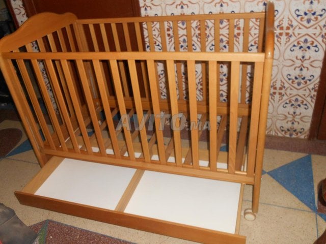 Lit cododo avec rangement avec matla pour bebe