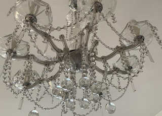 lustres en cristal marie rosa