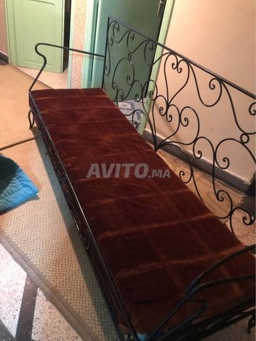 fauteuil en fer forge 2 metres/63