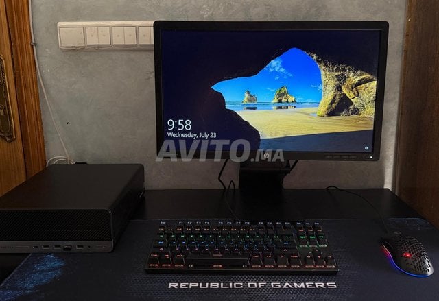 HP ordinateur de bureau (HP desktop PC)