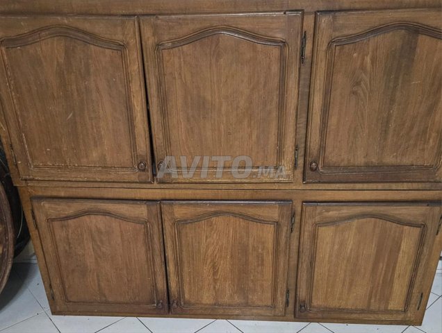 PLACARDS CUISINE BOIS HETRE MASSIF