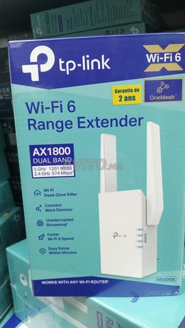 TPLink RE605X Repeteur WiFi 6 AX1800