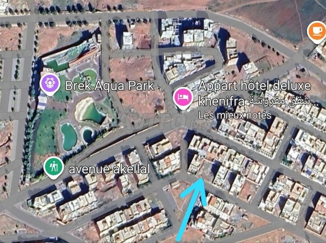 قطعة أرض مساحتها 200 متر مربع لفيلا