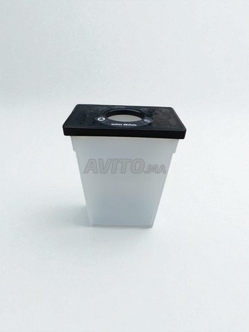 Poubelle de tri Autres déchets Green Office noir